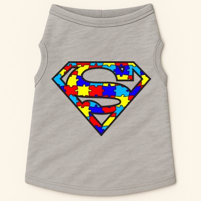 Autism Superhero Doggie Tank