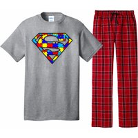 Autism Superhero Pajama Set