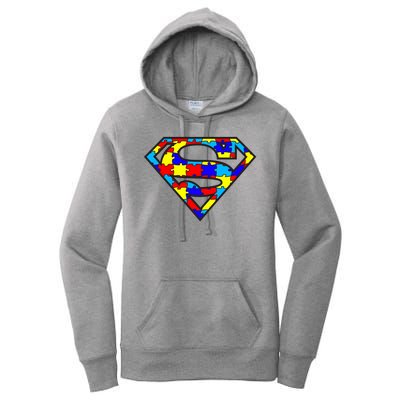 Autism Superhero Women's Pullover Hoodie