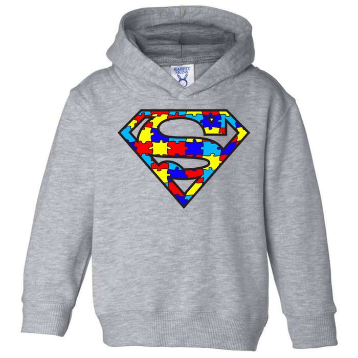 Autism Superhero Toddler Hoodie