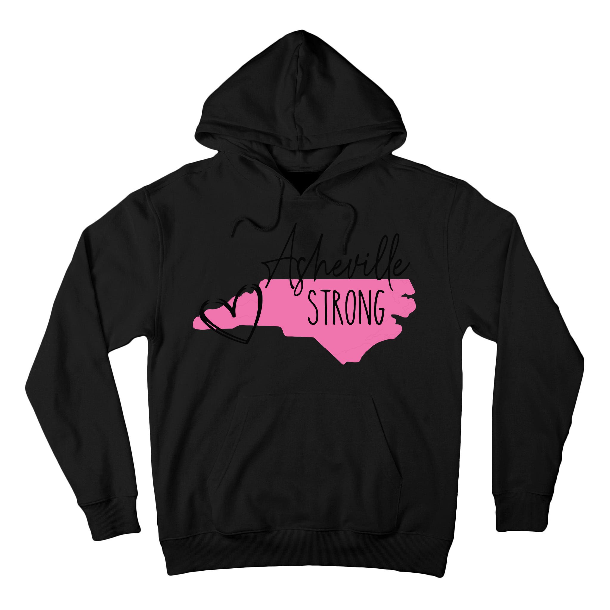 Asheville Strong Tall Hoodie