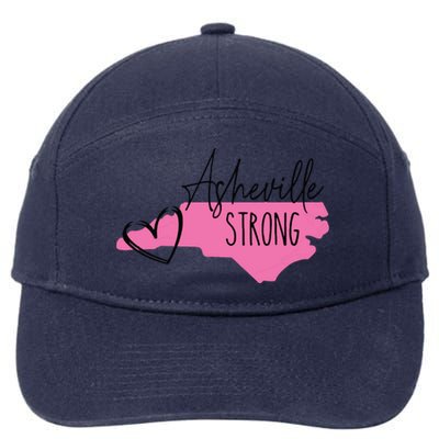 Asheville Strong 7-Panel Snapback Hat