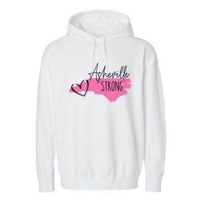 Asheville Strong Garment-Dyed Fleece Hoodie