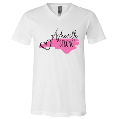 Asheville Strong V-Neck T-Shirt