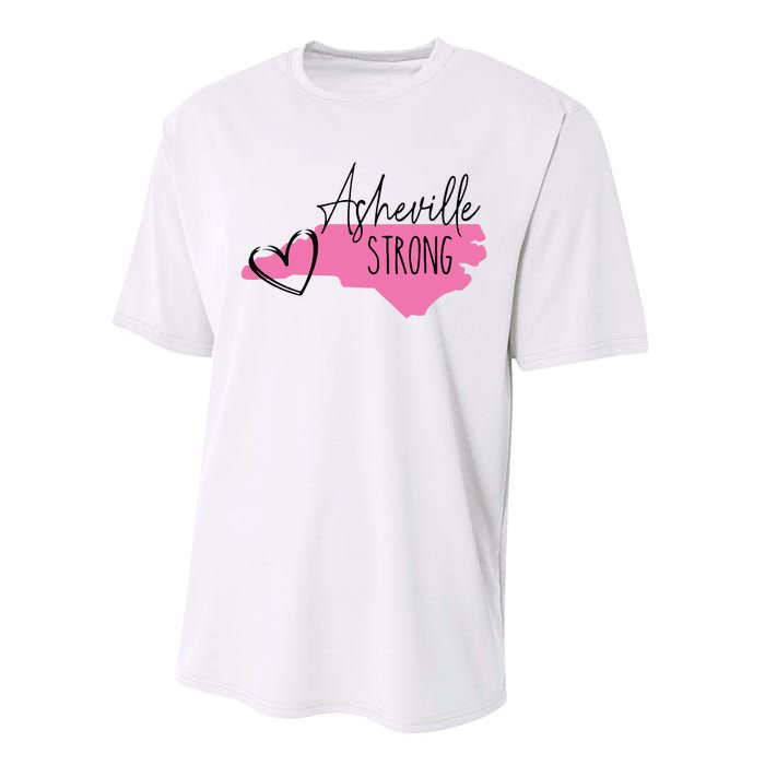 Asheville Strong Performance Sprint T-Shirt