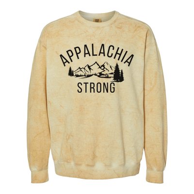 Appalachia Strong Colorblast Crewneck Sweatshirt