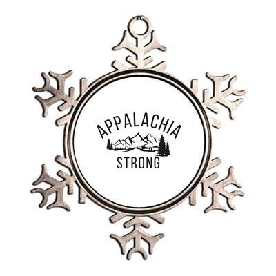 Appalachia Strong Metallic Star Ornament