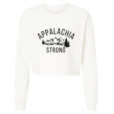 Appalachia Strong Cropped Pullover Crew