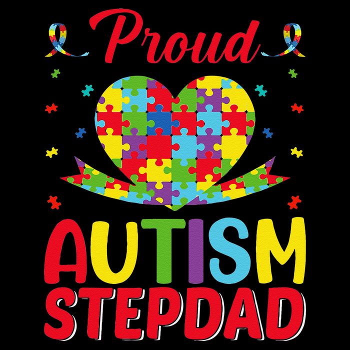 Autism Stepdad Autism Awareness Month Autism Apparel Autism Zip Tote Bag