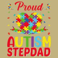 Autism Stepdad Autism Awareness Month Autism Apparel Autism Cooling Performance Crew T-Shirt