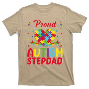 Autism Stepdad Autism Awareness Month Autism Apparel Autism T-Shirt