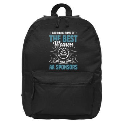 Aa Sobriety Anniversary 60 Day Sponsor Chip Aa Sponsor 16 in Basic Backpack