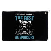 Aa Sobriety Anniversary 60 Day Sponsor Chip Aa Sponsor Grommeted Golf Towel