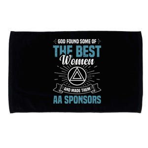 Aa Sobriety Anniversary 60 Day Sponsor Chip Aa Sponsor Microfiber Hand Towel