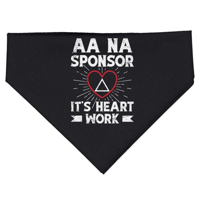 Aa Sponsorship Alcoholics Anonymous Sobriety Aa Na Sponsor USA-Made Doggie Bandana