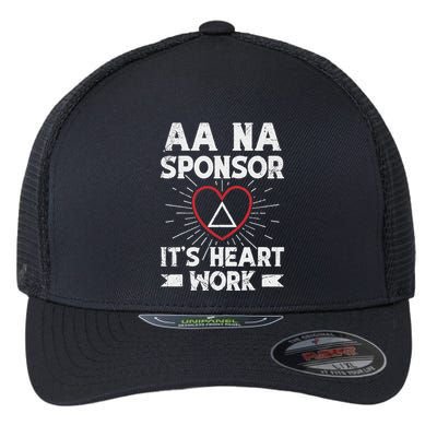 Aa Sponsorship Alcoholics Anonymous Sobriety Aa Na Sponsor Flexfit Unipanel Trucker Cap