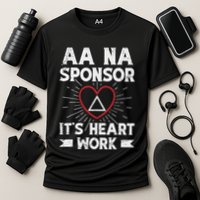 Aa Sponsorship Alcoholics Anonymous Sobriety Aa Na Sponsor Performance Shirt