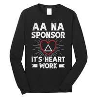 Aa Sponsorship Alcoholics Anonymous Sobriety Aa Na Sponsor Long Sleeve Shirt