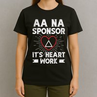 Aa Sponsorship Alcoholics Anonymous Sobriety Aa Na Sponsor T-Shirt