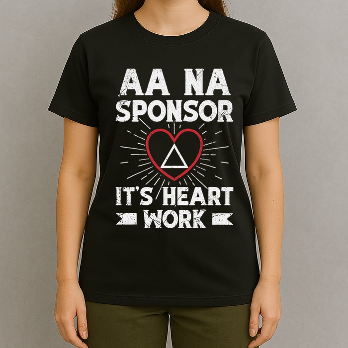 Aa Sponsorship Alcoholics Anonymous Sobriety Aa Na Sponsor T-Shirt