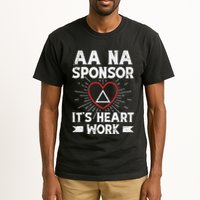 Aa Sponsorship Alcoholics Anonymous Sobriety Aa Na Sponsor Tall T-Shirt