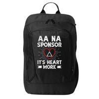 Aa Sponsorship Alcoholics Anonymous Sobriety Aa Na Sponsor City Backpack