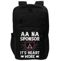 Aa Sponsorship Alcoholics Anonymous Sobriety Aa Na Sponsor Impact Tech Backpack