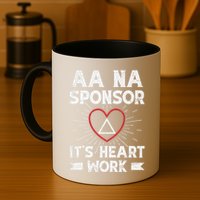 Aa Sponsorship Alcoholics Anonymous Sobriety Aa Na Sponsor Mug