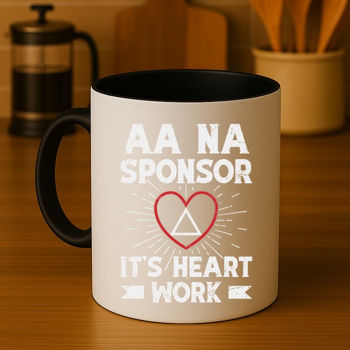 Aa Sponsorship Alcoholics Anonymous Sobriety Aa Na Sponsor Mug