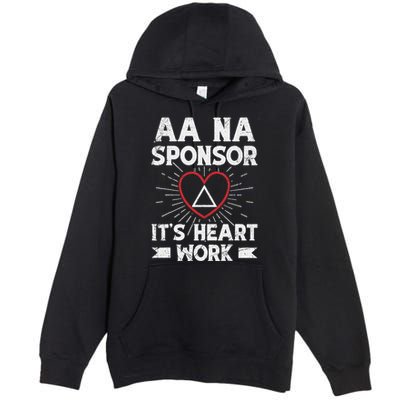 Aa Sponsorship Alcoholics Anonymous Sobriety Aa Na Sponsor Premium Pullover Hoodie