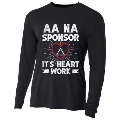 Aa Sponsorship Alcoholics Anonymous Sobriety Aa Na Sponsor Cooling Performance Long Sleeve Crew