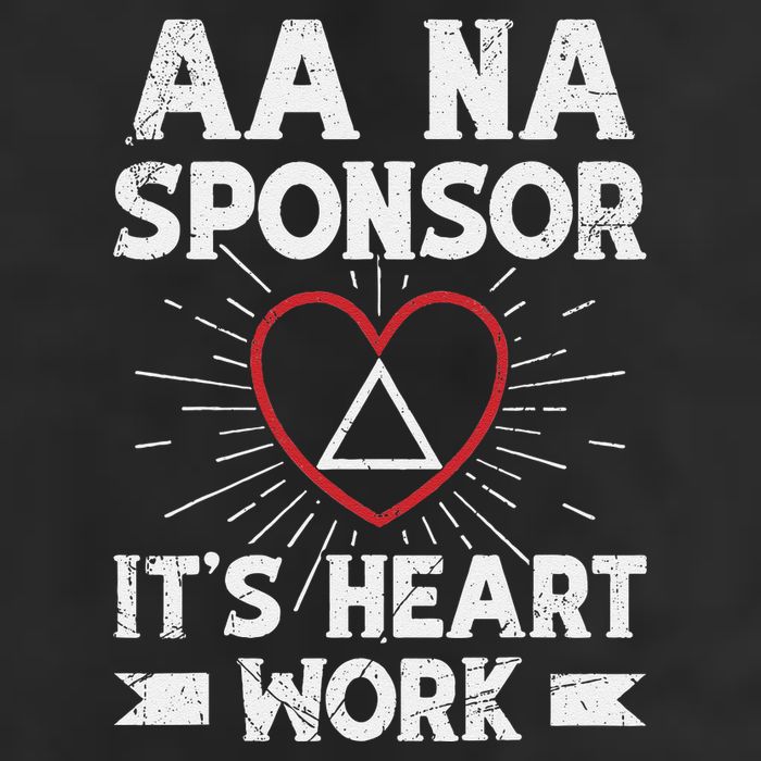 Aa Sponsorship Alcoholics Anonymous Sobriety Aa Na Sponsor 25L Jumbo Tote
