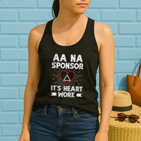 Aa Sponsorship Alcoholics Anonymous Sobriety Aa Na Sponsor Womens Tank Top