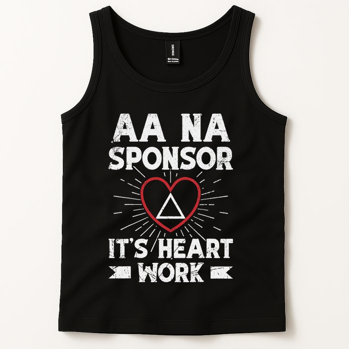 Aa Sponsorship Alcoholics Anonymous Sobriety Aa Na Sponsor Tank Top