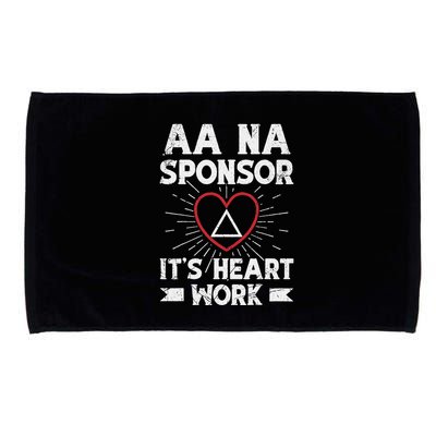 Aa Sponsorship Alcoholics Anonymous Sobriety Aa Na Sponsor Microfiber Hand Towel