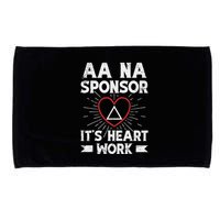 Aa Sponsorship Alcoholics Anonymous Sobriety Aa Na Sponsor Microfiber Hand Towel