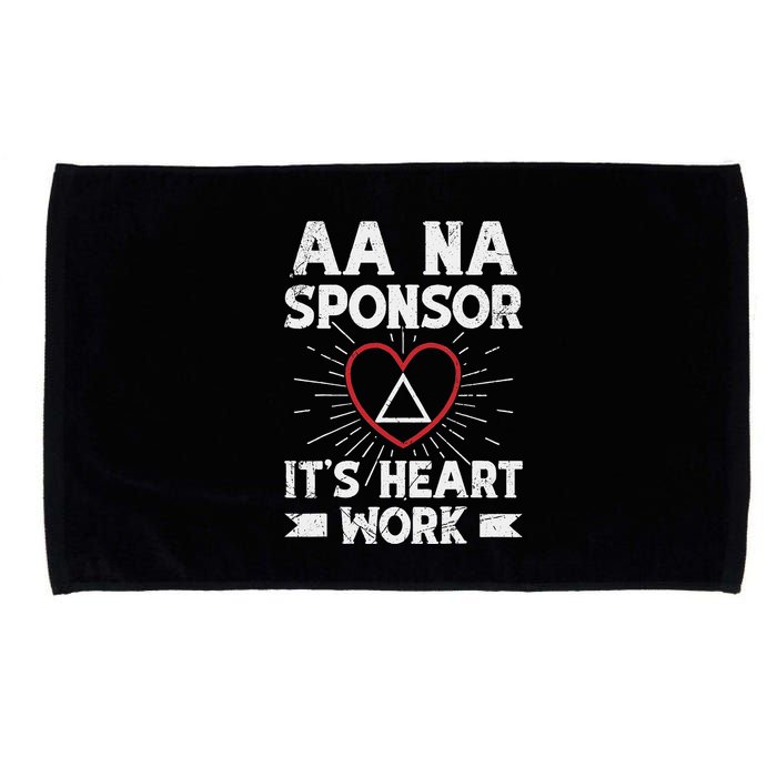 Aa Sponsorship Alcoholics Anonymous Sobriety Aa Na Sponsor Microfiber Hand Towel