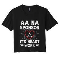 Aa Sponsorship Alcoholics Anonymous Sobriety Aa Na Sponsor Crop Top