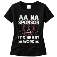 Aa Sponsorship Alcoholics Anonymous Sobriety Aa Na Sponsor Womens T-Shirt