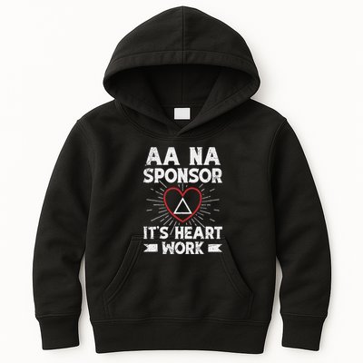 Aa Sponsorship Alcoholics Anonymous Sobriety Aa Na Sponsor Kids Hoodie