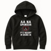 Aa Sponsorship Alcoholics Anonymous Sobriety Aa Na Sponsor Kids Hoodie