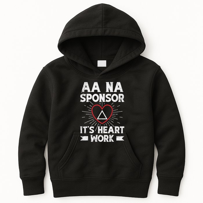 Aa Sponsorship Alcoholics Anonymous Sobriety Aa Na Sponsor Kids Hoodie
