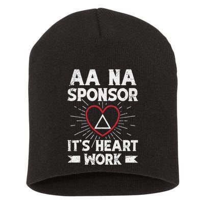 Aa Sponsorship Alcoholics Anonymous Sobriety Aa Na Sponsor Short Acrylic Beanie