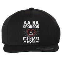 Aa Sponsorship Alcoholics Anonymous Sobriety Aa Na Sponsor Wool Snapback Cap