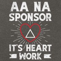 Aa Sponsorship Alcoholics Anonymous Sobriety Aa Na Sponsor Cotton Canvas Backpack
