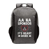 Aa Sponsorship Alcoholics Anonymous Sobriety Aa Na Sponsor Vector Backpack