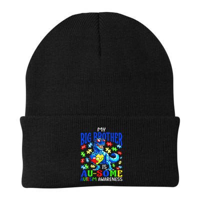 Autism Support Autistic My Big Brother Is Awesome Dinosaur Beanie