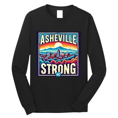 Asheville Strong Asheville North Carolina Long Sleeve Shirt