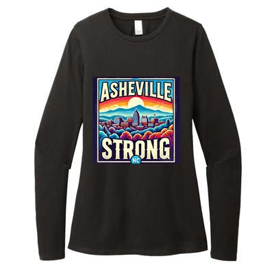 Asheville Strong Asheville North Carolina Womens CVC Long Sleeve Shirt