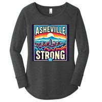 Asheville Strong Asheville North Carolina Women's Perfect Tri Tunic Long Sleeve Shirt